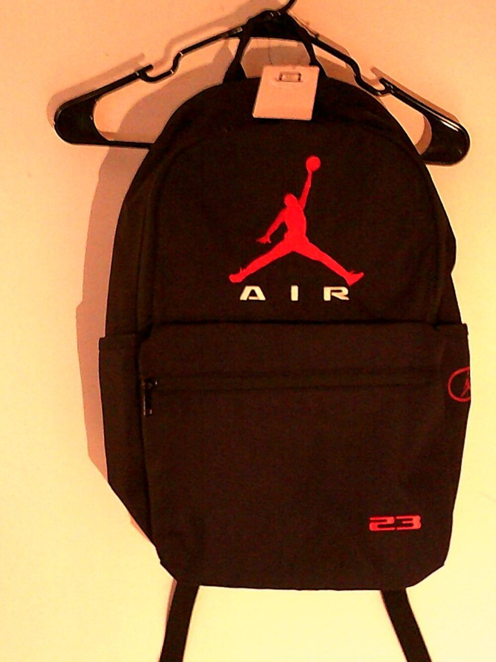 NEW AIR JORDAN "MJ AIR Backpack (22.6L)" MEN'S BLACK BAG LARGE MA9210-023